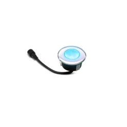 Easy Connect LED-Einbauspot Für Holz Blau 2 W / Ø 75 Mm