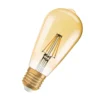 Osram LED-Leuchtmittel 1906 Edisonform Filament E27 Gold Warmweiss 35 W / 410 Lm