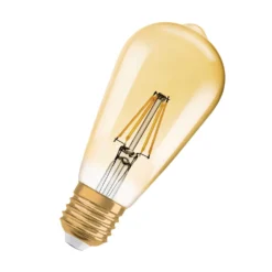 Osram LED-Leuchtmittel 1906 Edisonform Filament E27 Gold Warmweiss 35 W / 410 Lm