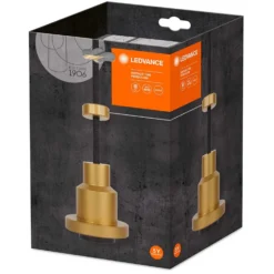 Ledvance Lampenaufhängung 1906 Pendulum E27 Gold 32 Ledvance Lampenaufhängung 1906 Pendulum E27 Gold -Lampen & Leuchten affär 100483 9