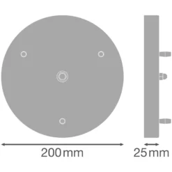Ledvance Leuchtenhalter 1906 Canopy -Lampen & Leuchten affär 100484 7