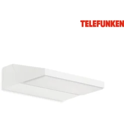 Telefunken LED-Aussenleuchte Bergen Weiss 10 W -Lampen & Leuchten affär 127828 6