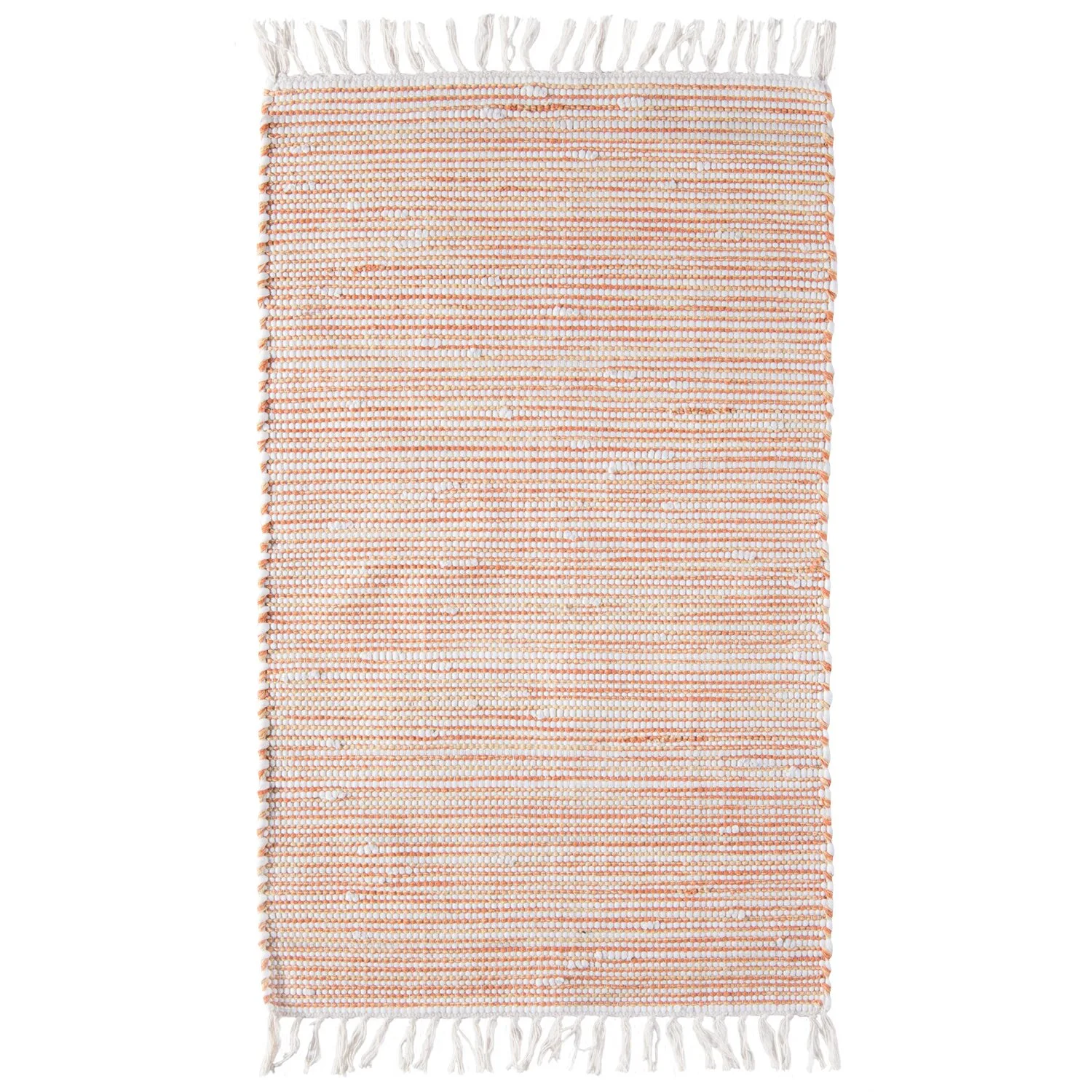 Andiamo Teppichläufer Mit Fransen Kentucky Orange-Weiss Ca. 60 X 120 Cm 1 Andiamo Teppichläufer Mit Fransen Kentucky Orange-Weiss Ca. 60 X 120 Cm