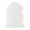 Teppich Lambskin Schaffelloptik Weiss Ca. 55 X 80 Cm