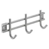 Hettich Edelstahlgarderobe 3 Haken 220 X 35 Mm