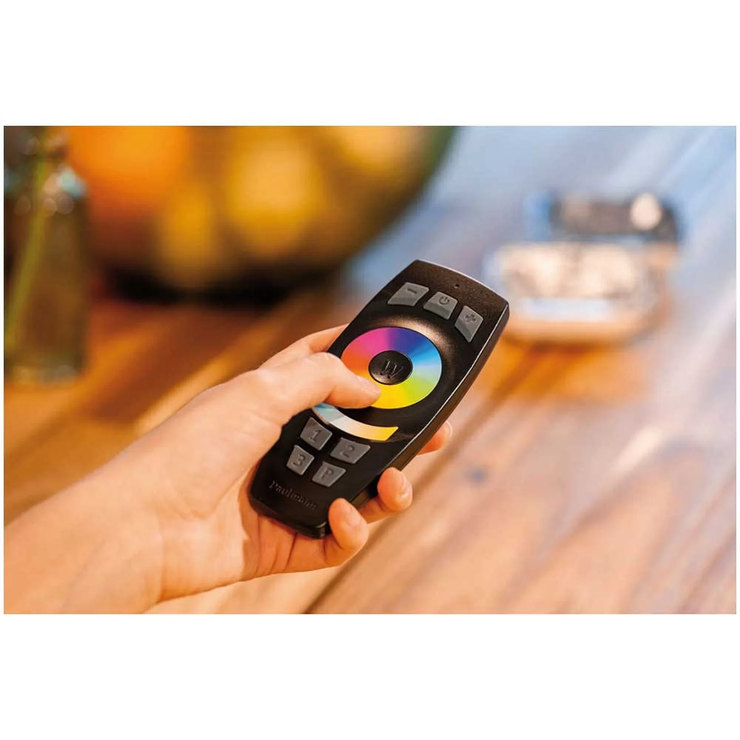 Paulmann SmartHome ZB Fernbedienung Schwarz Mit Wandhalterung 2 Paulmann SmartHome ZB Fernbedienung Schwarz Mit Wandhalterung – Bild 2