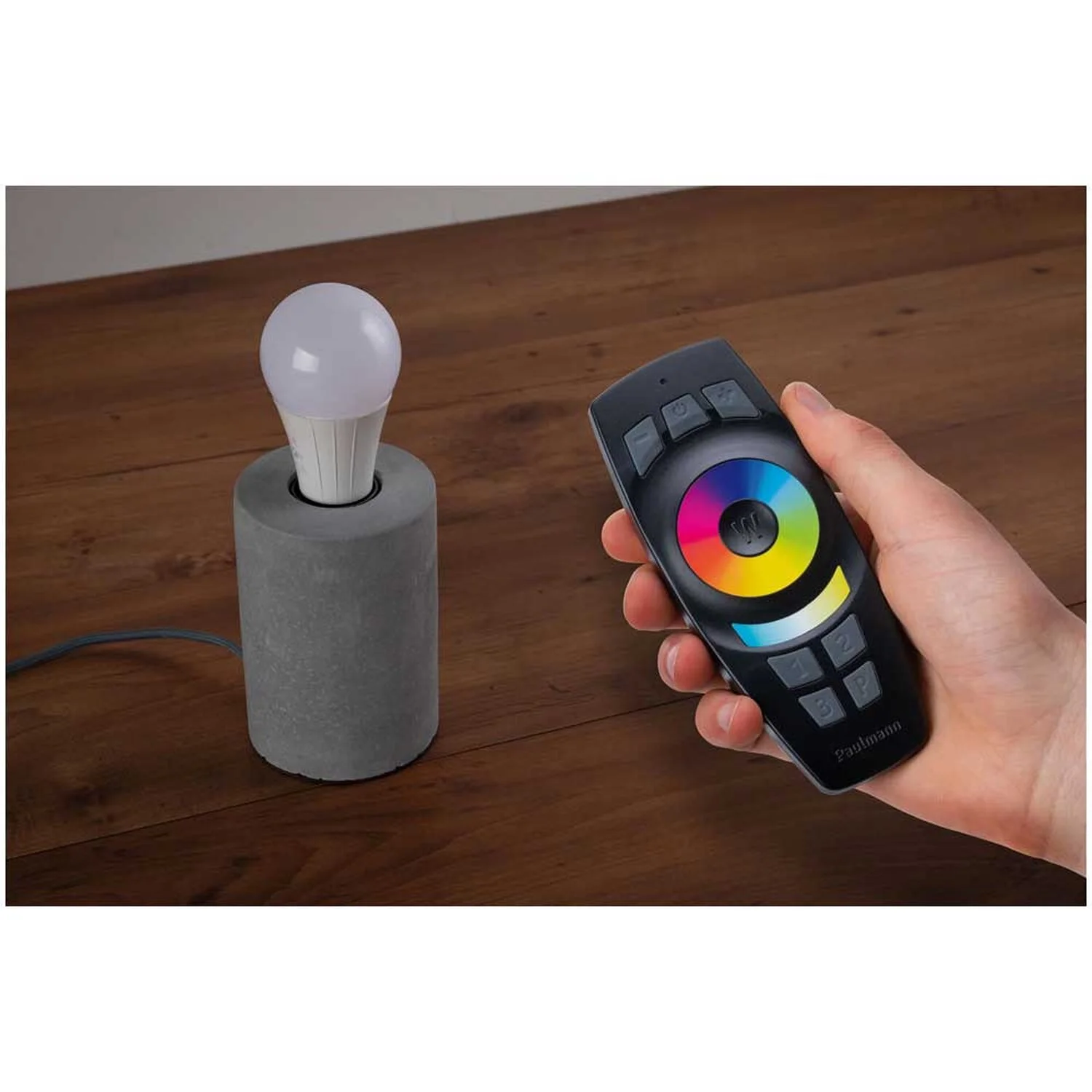 Paulmann SmartHome ZB Fernbedienung Schwarz Mit Wandhalterung 3 Paulmann SmartHome ZB Fernbedienung Schwarz Mit Wandhalterung – Bild 3