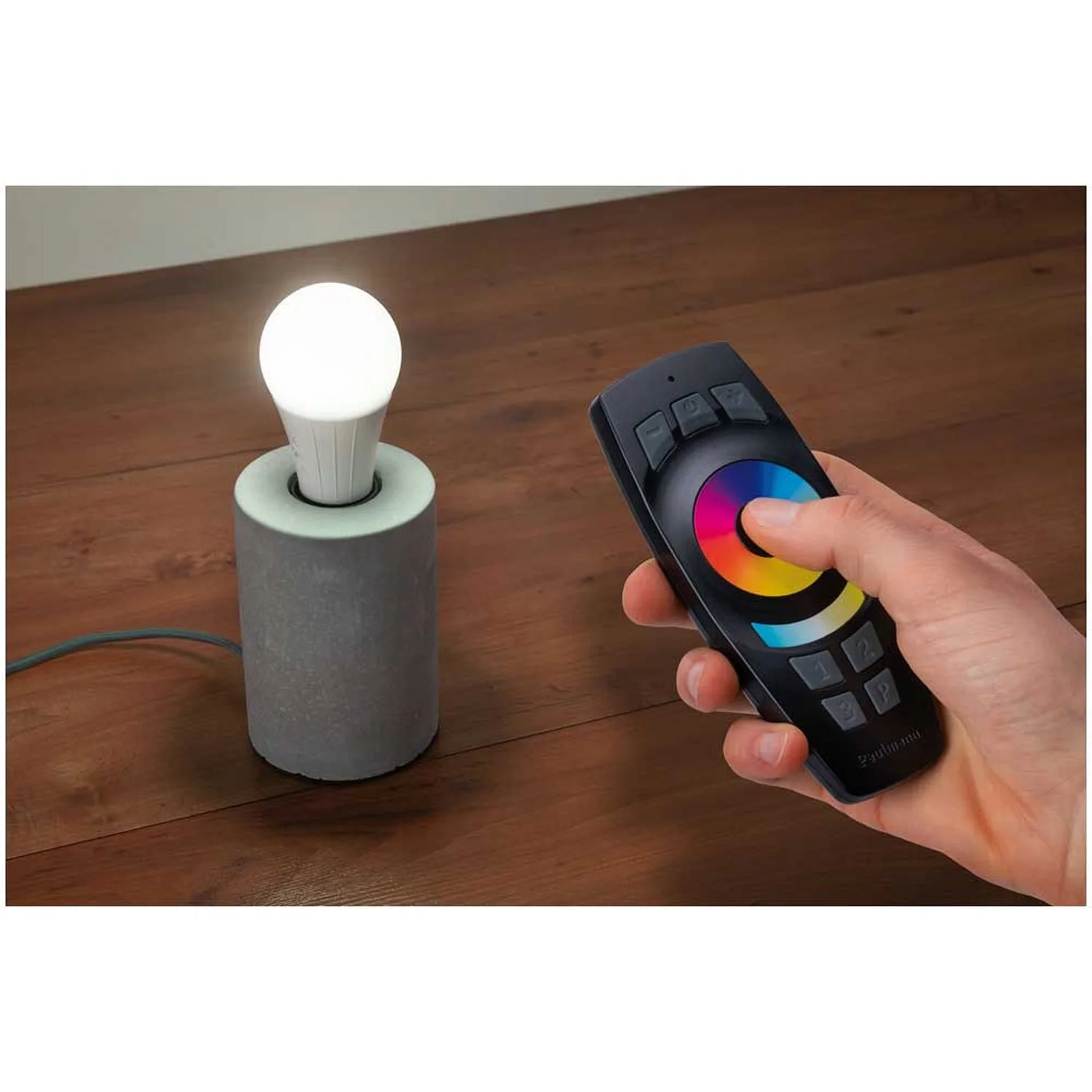 Paulmann SmartHome ZB Fernbedienung Schwarz Mit Wandhalterung 5 Paulmann SmartHome ZB Fernbedienung Schwarz Mit Wandhalterung – Bild 5