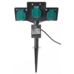 Max Hauri Gartenspiess 3 X Typ13 / IP44 Schwarz