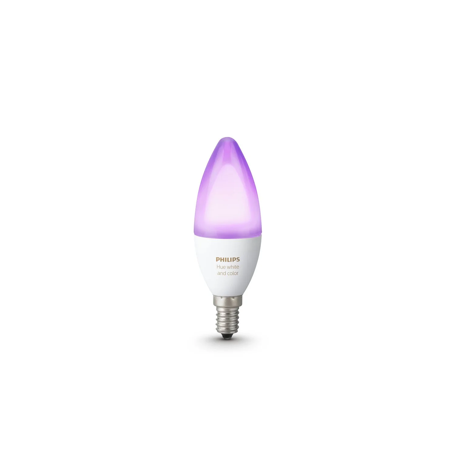 Philips Hue White & Color Ambiance LED-Lampe E14 / 6,5 W / 470 Lm 1 Philips Hue White & Color Ambiance LED-Lampe E14 / 6,5 W / 470 Lm