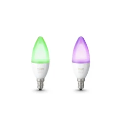 Philips Hue White & Color Ambiance LED-Lampe E14 / 6,5 W / 470 Lm / 2 Stk.