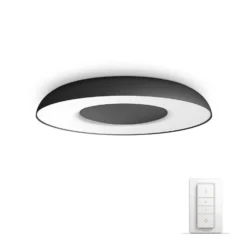 Philips Hue LED-Deckenleuchte Still Schwarz