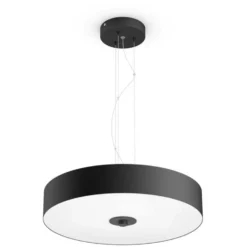 Philips Hue White Ambiance LED-Pendelleuchte Fair Schwarz Inkl. Dimmschalter