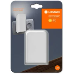 Ledvance LED-Steckdosenlicht Nachtlicht Lunetta Glow White Warmweiss Tag-Nacht-S -Lampen & Leuchten affär 143077 2