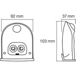 Ledvance LED-Sicherheits- Und Empfangslicht DoorLED Down Silver Kaltweiss Bewegu 20 Ledvance LED-Sicherheits- Und Empfangslicht DoorLED Down Silver Kaltweiss Bewegu -Lampen & Leuchten affär 143079 6