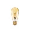 Osram LED-Leuchtmittel 1906 Edisonform Filament E27 Gold Warmweiss 22 W / 200 Lm