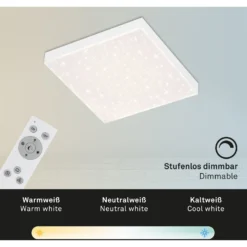 Briloner LED-Panel Frameless CCT Weiss 29,5 X 29,5 Cm / 15 W / 1'600 Lm -Lampen & Leuchten affär 152021 5