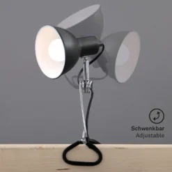 Briloner Klemmleuchte Fix Schwarz 1 X E14 Max. 8 W -Lampen & Leuchten affär 157146 4