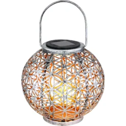 Globo LED-Solarleuchte Laterne Metall 11 Globo LED-Solarleuchte Laterne Metall -Lampen & Leuchten affär 161518 2