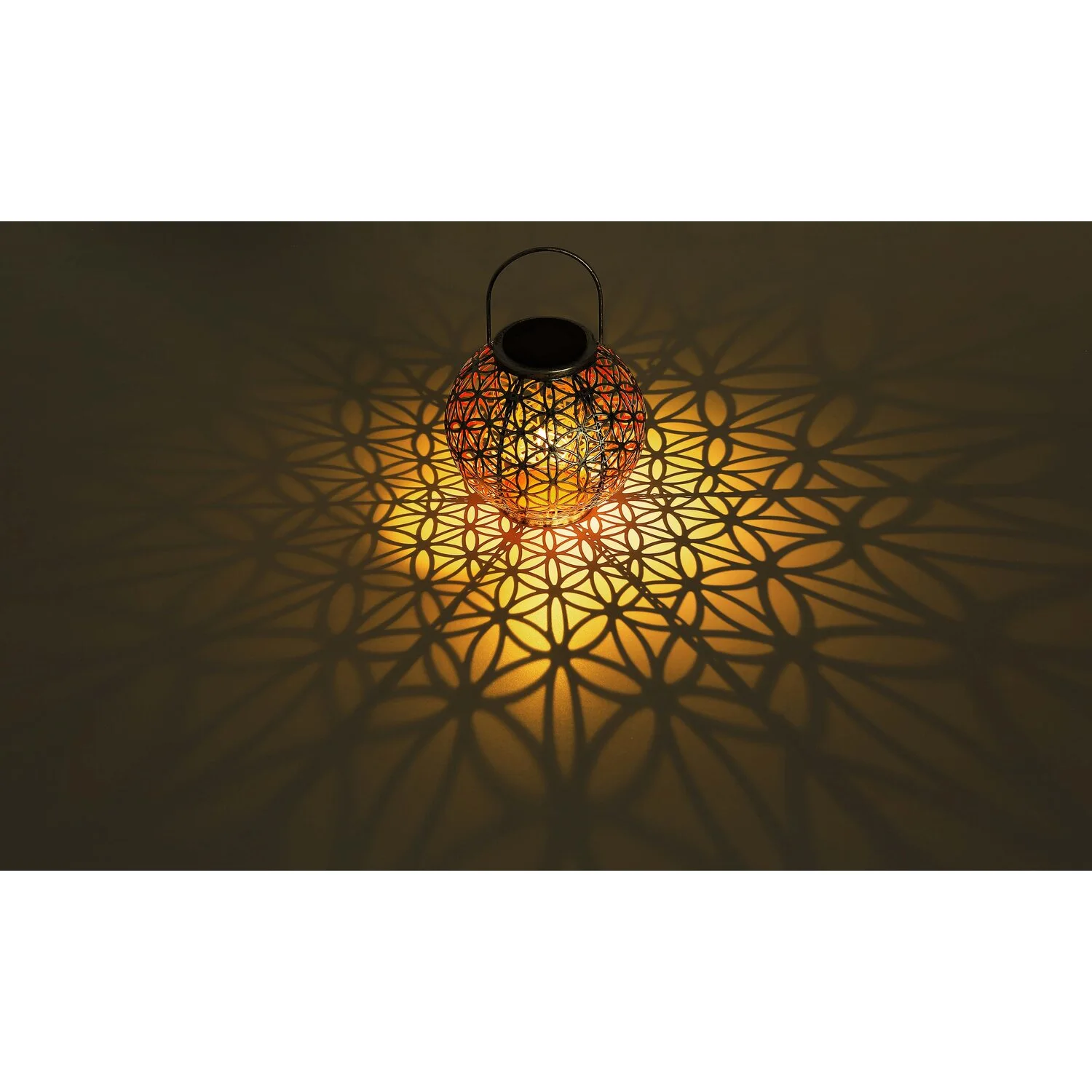 Globo LED-Solarleuchte Laterne Metall 8 Globo LED-Solarleuchte Laterne Metall – Bild 8