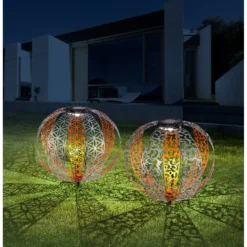 Globo LED-Solar-Aussenleuchte Kugel Ø 30 Cm 7 Globo LED-Solar-Aussenleuchte Kugel Ø 30 Cm -Lampen & Leuchten affär 161520 6