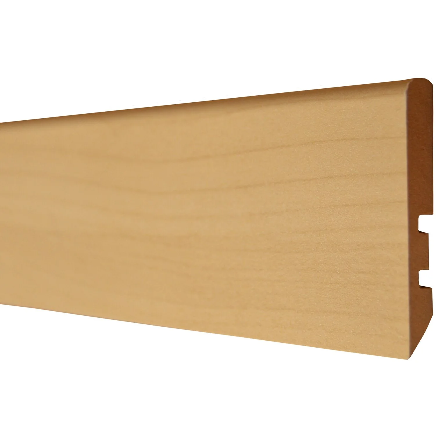 Praktikus Sockelleiste Foliert Buche 56 X 10 Mm / Länge 2,4 M 2 Praktikus Sockelleiste Foliert Buche 56 X 10 Mm / Länge 2,4 M – Bild 2