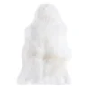 Schaffell Echtfell Weiss Ca. 60 X 85 Cm