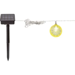 Solar-Lichterkette Zitrone / Gesamtlänge Ca. 3,5 M -Lampen & Leuchten affär 187336 5