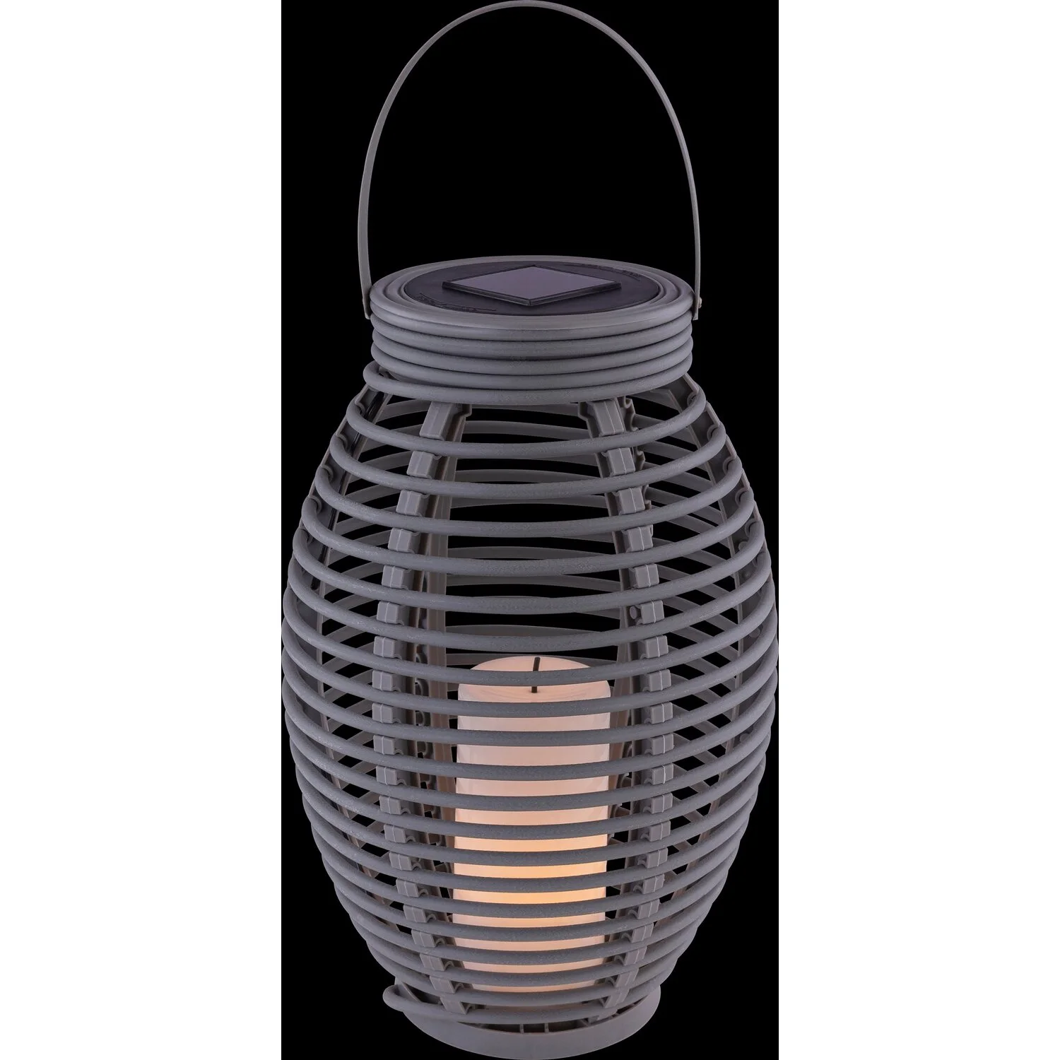 Globo LED-Solaraussenleuchte Mit Feuereffekt Kunststoff Grau 0,06 W/ 3'000 K 5 Globo LED-Solaraussenleuchte Mit Feuereffekt Kunststoff Grau 0,06 W/ 3'000 K – Bild 5