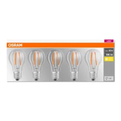 Osram LED-Leuchtmittel Base Glühlampenform Filament E27 Warmweiss 60 W / 806 Lm -Lampen & Leuchten affär 203932 4