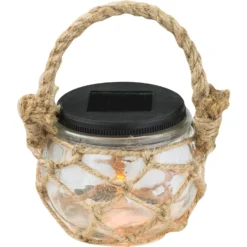Globo LED-Solarleuchte Glas Mit Schnur 0,06 W -Lampen & Leuchten affär 207265 4