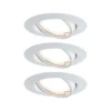 Paulmann LED-Einbauleuchte Base Coin Schwenkbar 3 X 5 W 51 Mm