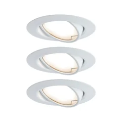 Paulmann LED-Einbauleuchte Base Coin Schwenkbar 3 X 5 W 51 Mm