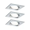 Paulmann LED-Einbauleuchte Set Nova Coin Schwenkbar 3 X 6,5 W