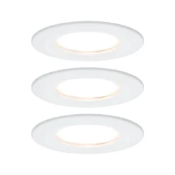 Paulmann LED-Einbauleuchte Set Nova Coin Starr 3 X 6,5 W / 2'700 K