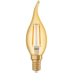 Osram LED-Leuchtmittel 1906 Kerzenform Filament E14 Gold Warmweiss 22 W / 220 Lm 9 Osram LED-Leuchtmittel 1906 Kerzenform Filament E14 Gold Warmweiss 22 W / 220 Lm -Lampen & Leuchten affär 215982 5