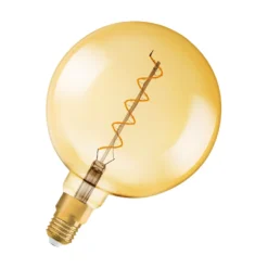 Osram LED-Leuchtmittel 1906 Big Globeform Filament E27 Gold Warmweiss 28 W / 300