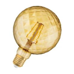 Osram LED-Leuchtmittel 1906 Pinecone Filament E27 Gold Warmweiss 40 W / 470 Lm