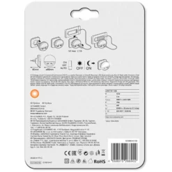 Ledvance LED-Steckdosenlicht Nachtlicht Lunetta USB Warmweiss Handyablage Tag-Na -Lampen & Leuchten affär 216005 13