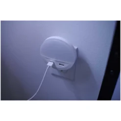 Ledvance LED-Steckdosenlicht Nachtlicht Lunetta USB Warmweiss Handyablage Tag-Na -Lampen & Leuchten affär 216005 4