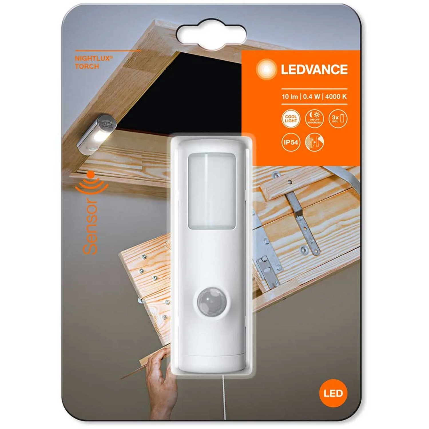 Ledvance LED-Nachtlicht Nightlux Torch White Kaltweiss Bewegungssensor Tag-Nacht 5 Ledvance LED-Nachtlicht Nightlux Torch White Kaltweiss Bewegungssensor Tag-Nacht – Bild 5