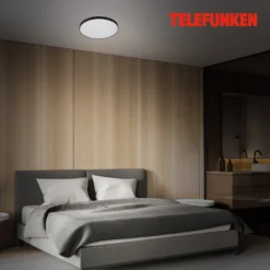 Telefunken LED-Deckenleuchte Newa Weiss-Schwarz 16 W Mit Sensor -Lampen & Leuchten affär 220276 5