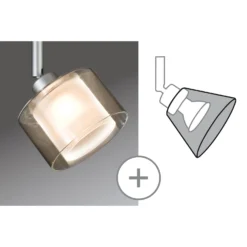 Paulmann DecoSystems Lampenschirm Twice GU5,3 Glas -Lampen & Leuchten affär 220929 2
