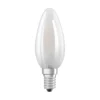 Osram LED-Leuchtmittel Base Kerzenform Filament Matt E14 Warmweiss 40 W / 470 Lm