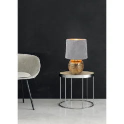 Reality Tischleuchte Sophia Gold / Grau (HxBxT) 26 X 16 X 26 Cm -Lampen & Leuchten affär 242323 3