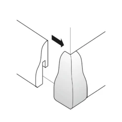 Parador Aussenecken Typ 2 SL 4 Alu-Optik 5 Parador Aussenecken Typ 2 SL 4 Alu-Optik -Lampen & Leuchten affär 244303 1