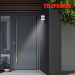 Telefunken LED-Aussenleuchte Toledo Mit Sensor Schwarz 12 W -Lampen & Leuchten affär 248516 3