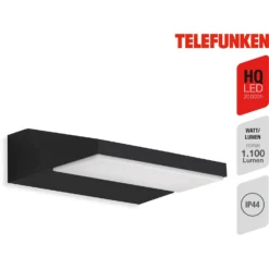 Telefunken LED-Aussenleuchte Bergen Schwarz 10 W 9 Telefunken LED-Aussenleuchte Bergen Schwarz 10 W -Lampen & Leuchten affär 248545 2