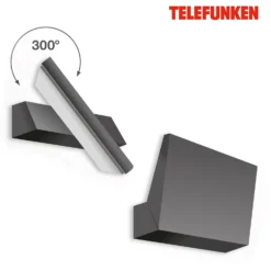 Telefunken LED-Aussenleuchte Bergen Schwarz 10 W 11 Telefunken LED-Aussenleuchte Bergen Schwarz 10 W -Lampen & Leuchten affär 248545 4