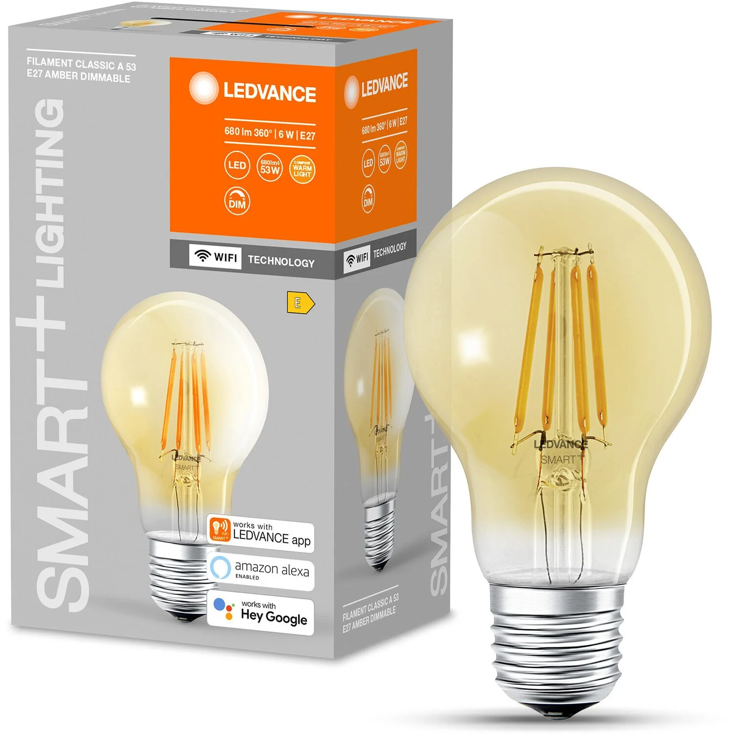 Ledvance Smart+ LED-Leuchtmittel Filament Glühlampenform Gold Ø 6 Cm 7 Ledvance Smart+ LED-Leuchtmittel Filament Glühlampenform Gold Ø 6 Cm – Bild 7